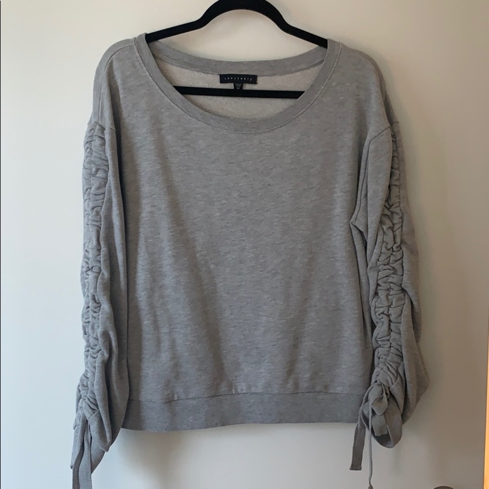 Sanctuary Gray Sweatshirt